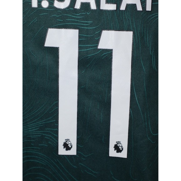 Nike Liverpool Mo Salah Soccer Jersey Youth Size Medium 28 Green Football *READ* - Picture 8 of 16